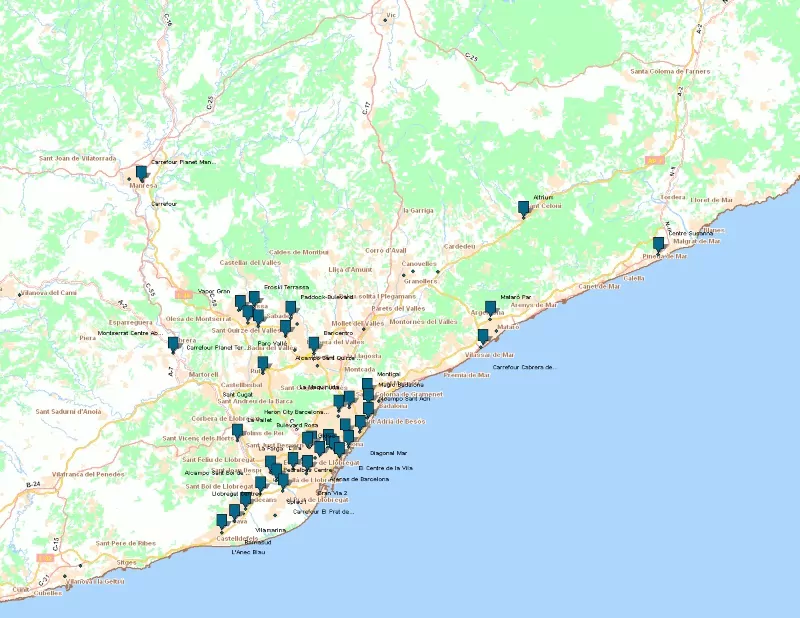 codata barcelona map