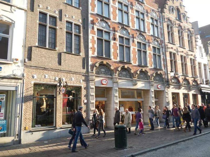 retailer en centre ville de Brugge