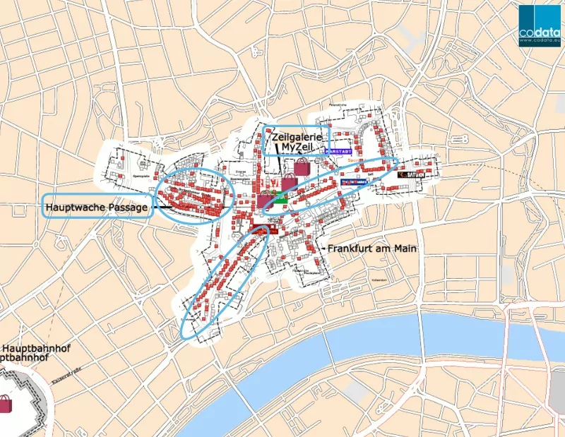 francfort carte sites commerciaux codata