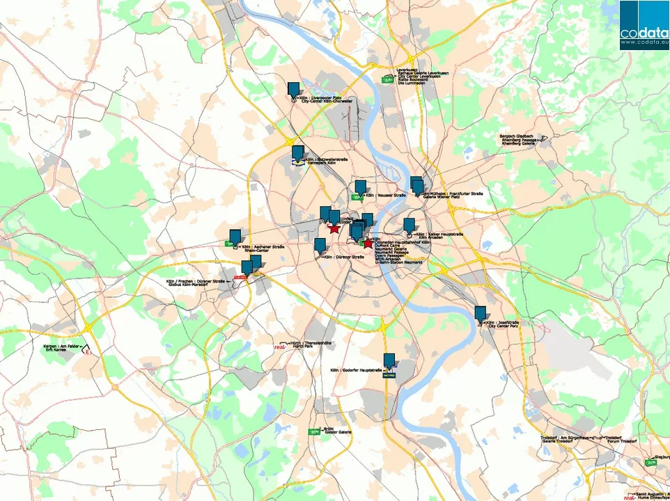 cartes sites codata cologne