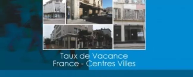 taux de vacances, france et centres ville en 2014-2018