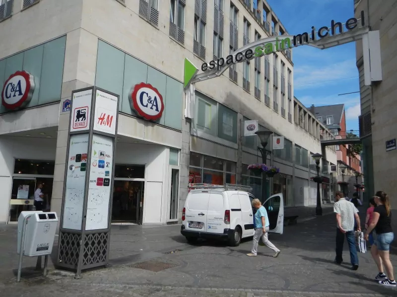 espace commercial liege, magasins et boutiques