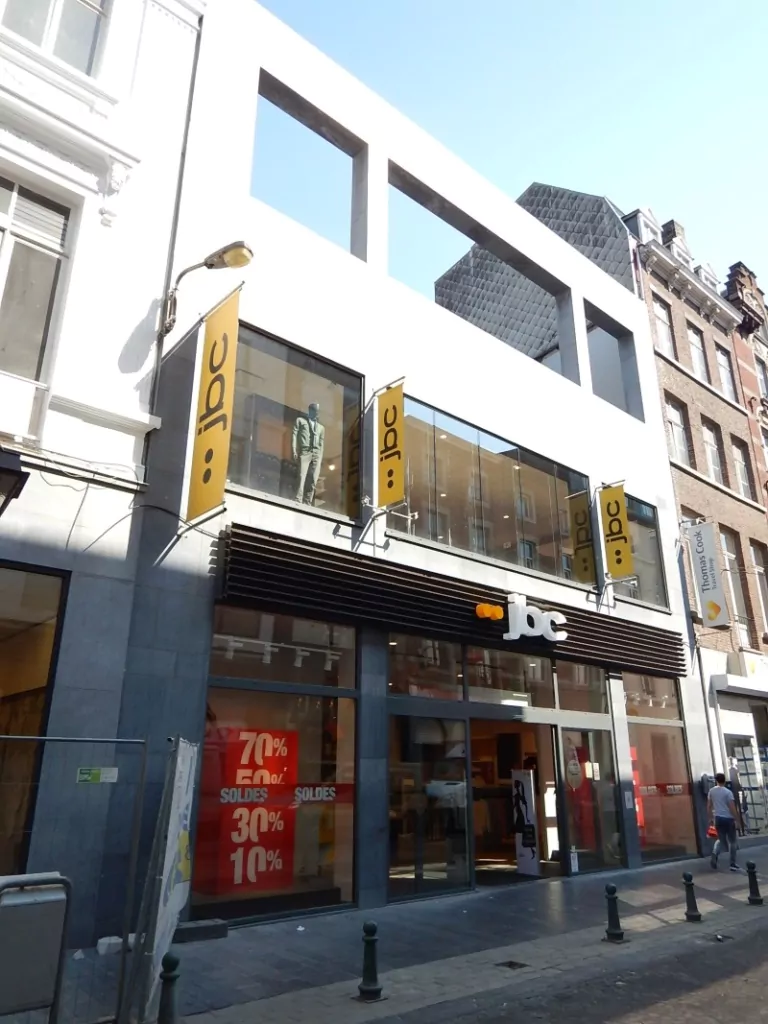 Liège, magasin pied d'immeuble, emplacement commercial