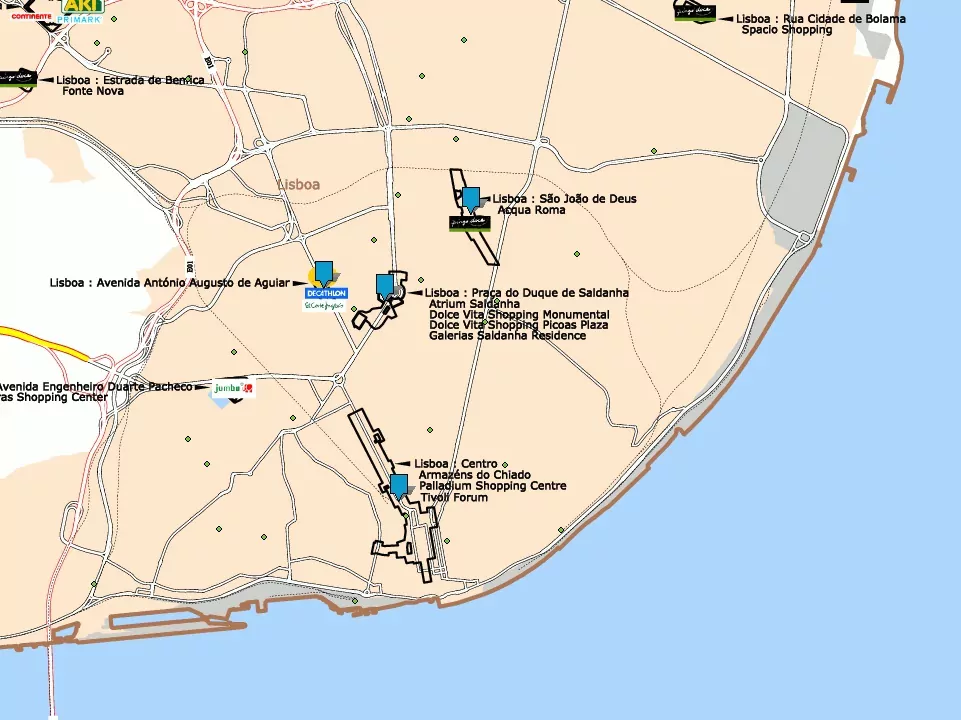 plan emplacements commerciaux codata