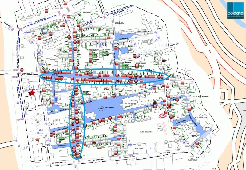 luxembourg, plan codata, trouver emplacement commercial