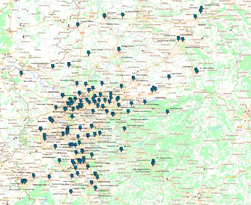 trouver un emplacement commercial Nordrhein-Westfalen