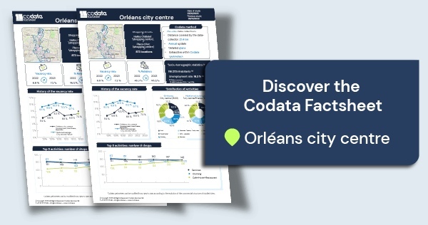 Codata Factsheet Orléans city centre 2023
